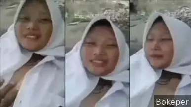 Genjot Gadis SMA di Batu Sungai Jembut Lebat Basah Gila