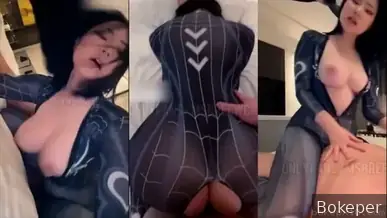 Pacar nakal tampil hot pake kostum cosplay