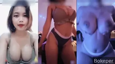 QueenBee Indo Pamer Toket Gede Tubuh Ramping Basah