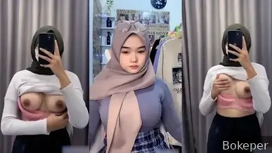 Tiktoker Hijab Bohay Toket Jumbo Bugil Colmek Gila