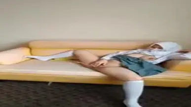 Ukhti Hijab Cantik Colmek Live Sampai Muncrat